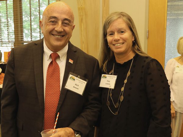 Dr Bonnano and Tory L. from NC State University